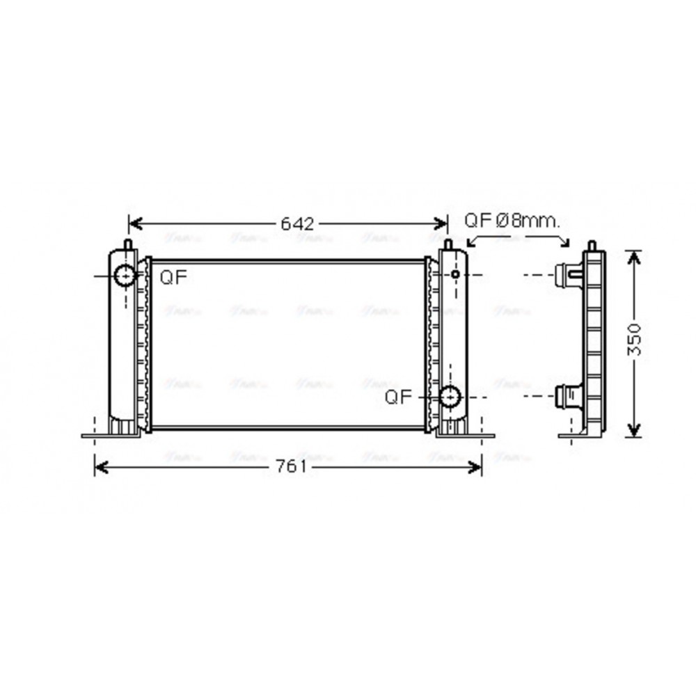 Image for AVA Cooling - Radiator