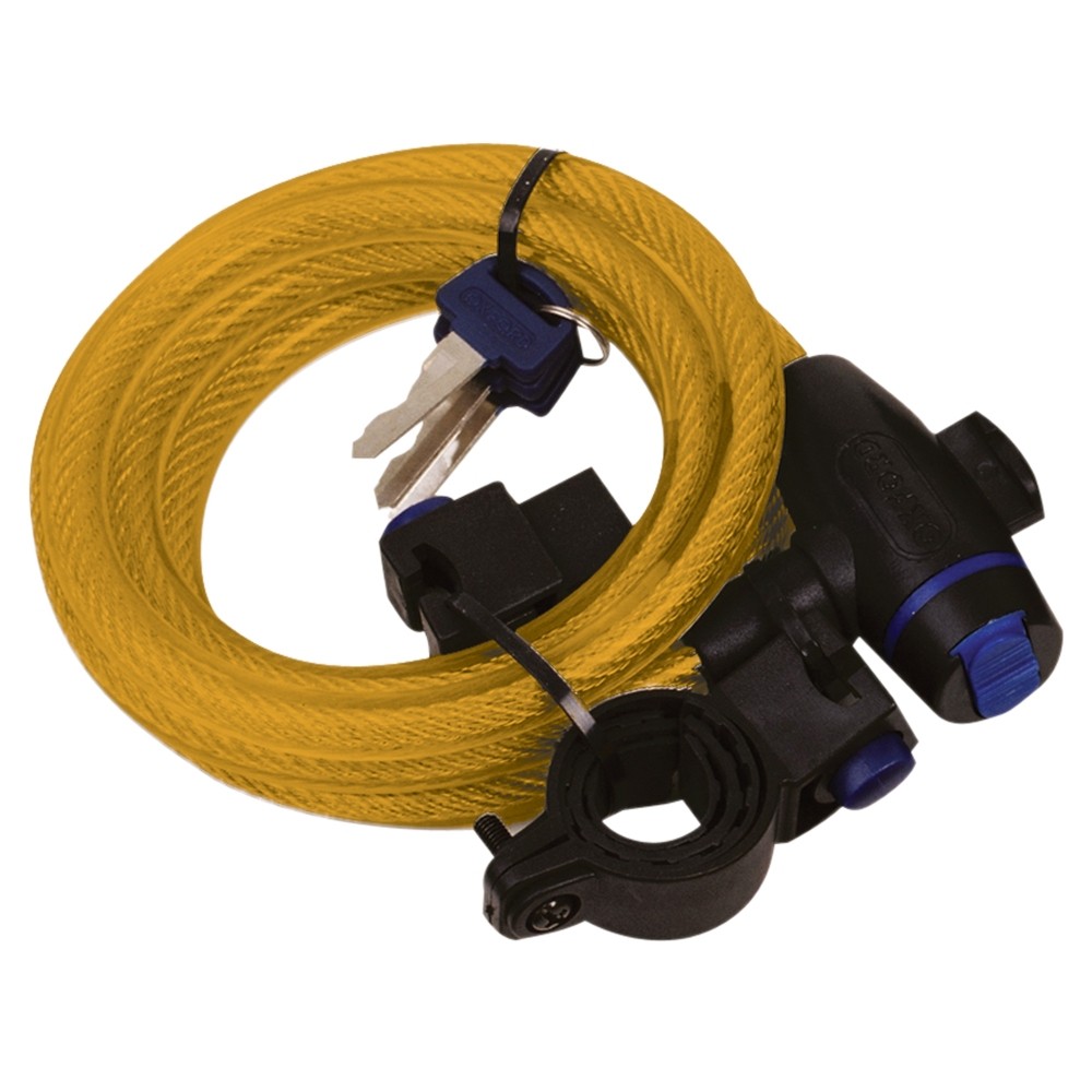 Image for Oxford OF248 Cable Lock 12mm x 1800mm Gold