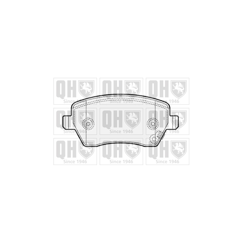 Image for QH BP1532 Brake Pad Set