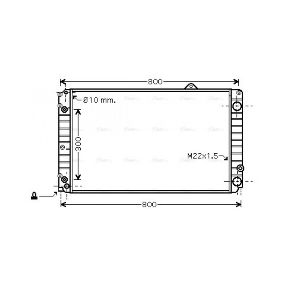 Image for AVA Cooling - Radiator