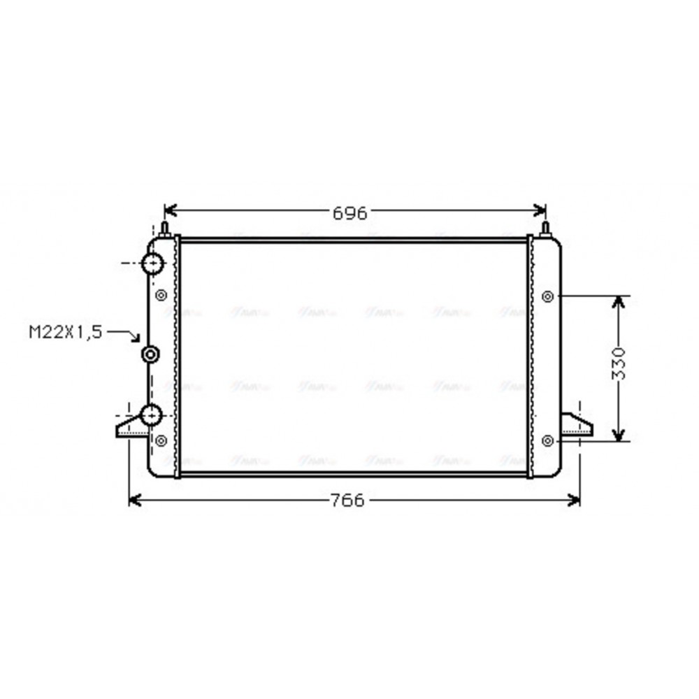 Image for AVA Cooling - Radiator