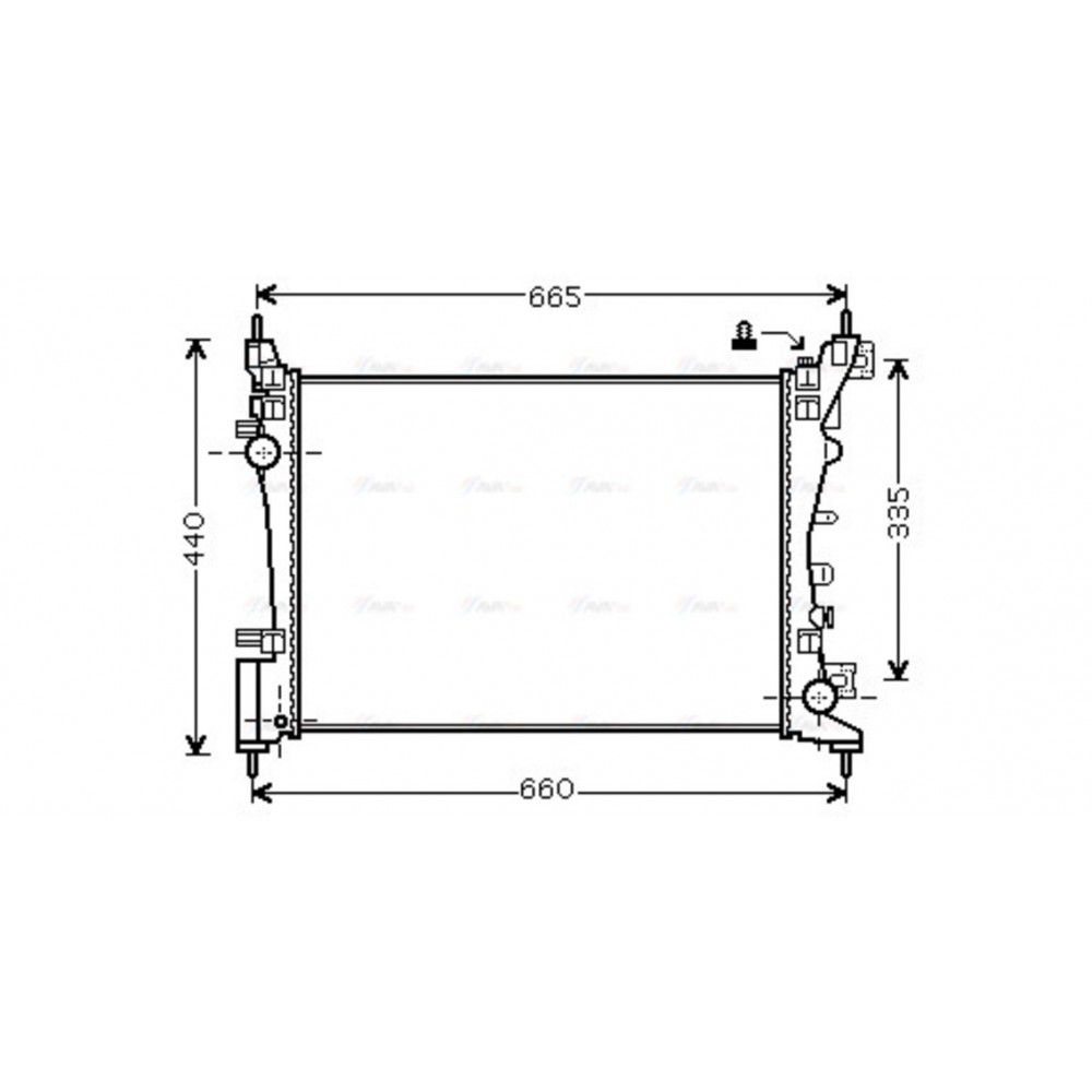 Image for AVA Cooling - Radiator