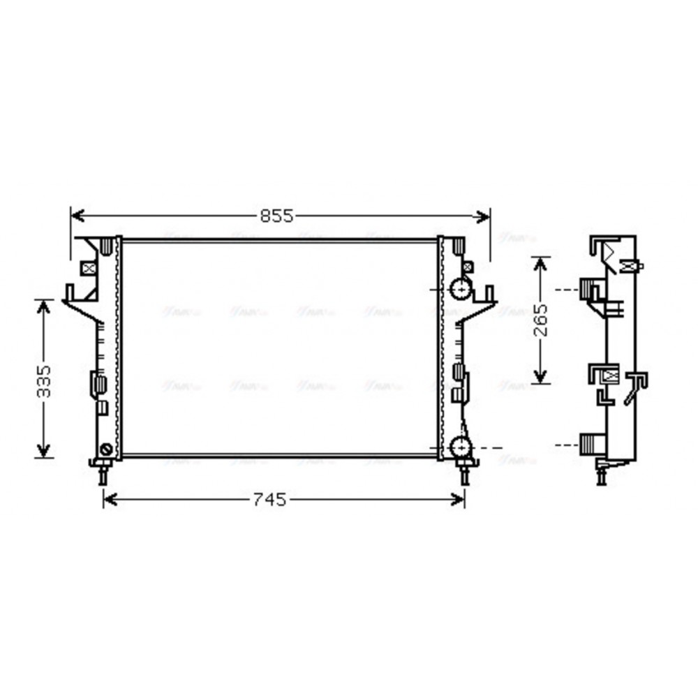 Image for AVA Cooling - Radiator