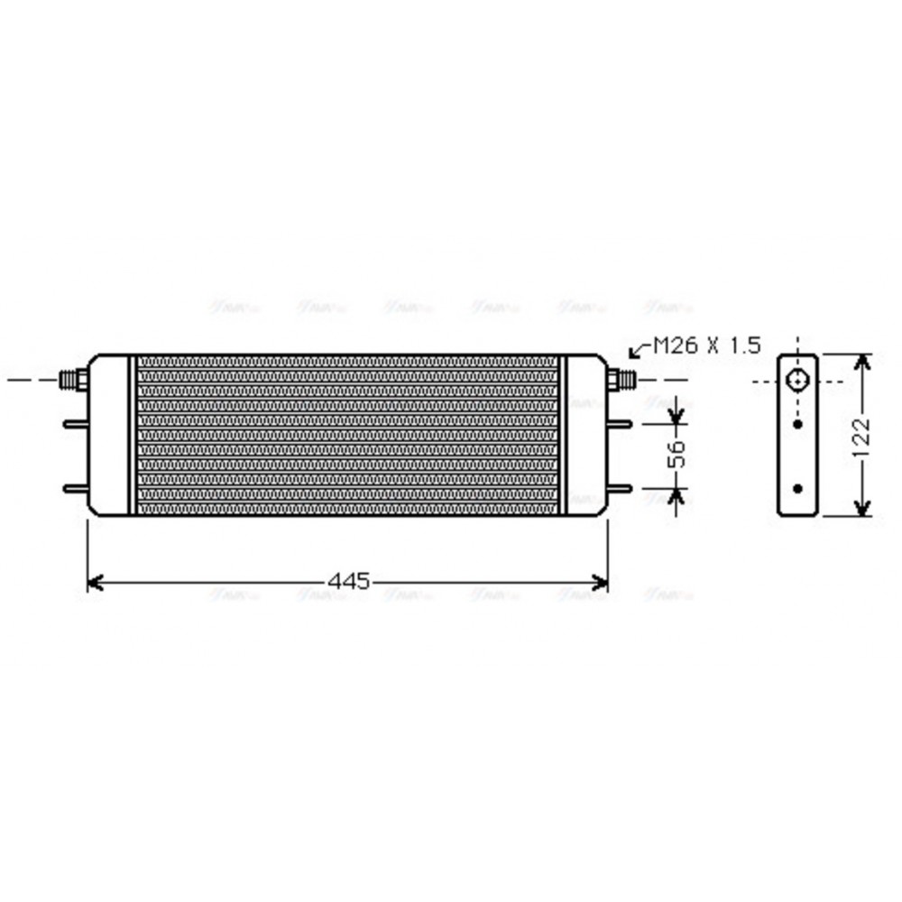 Image for AVA Cooling - Oil Cooler