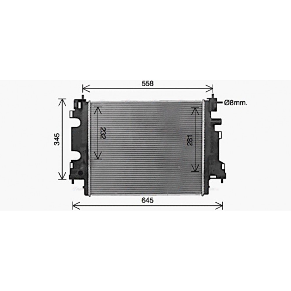 Image for AVA Cooling - Radiator