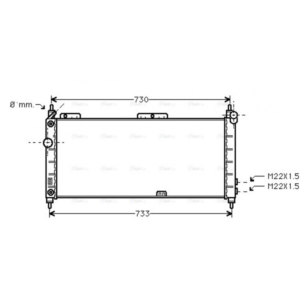 Image for AVA Cooling - Radiator