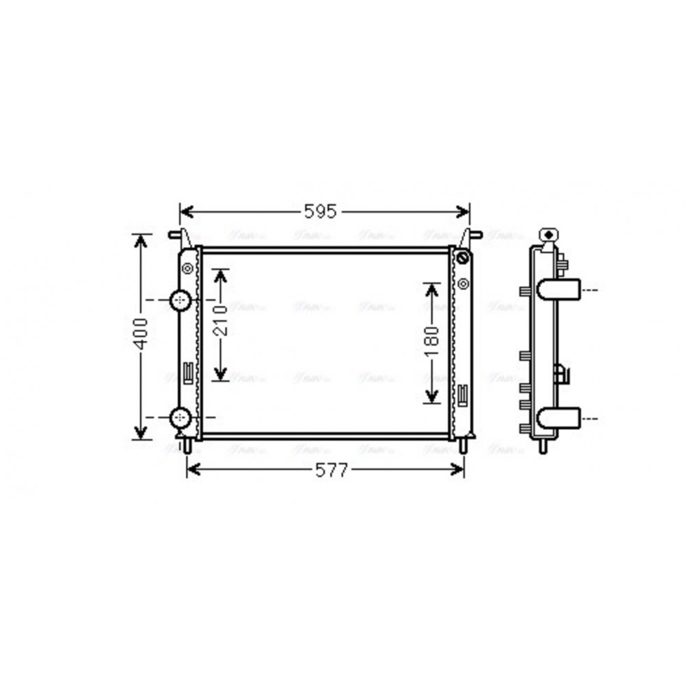 Image for AVA Cooling - Radiator