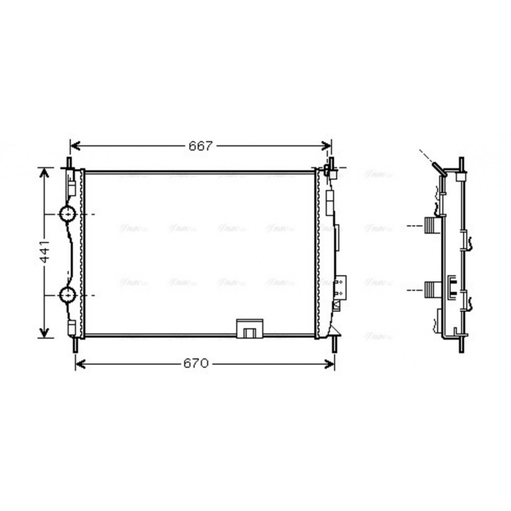 Image for AVA Cooling - Radiator