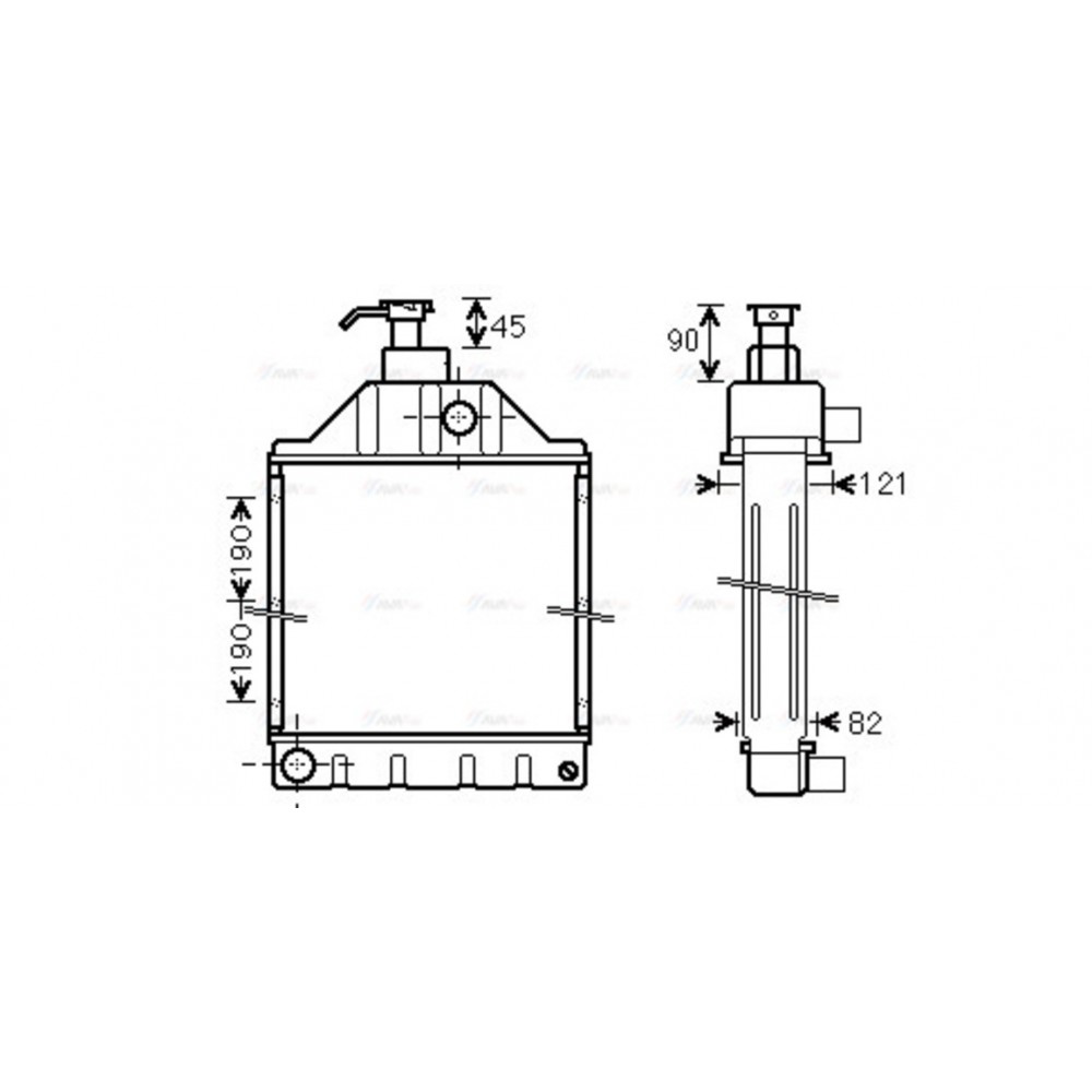 Image for AVA Cooling - Radiator