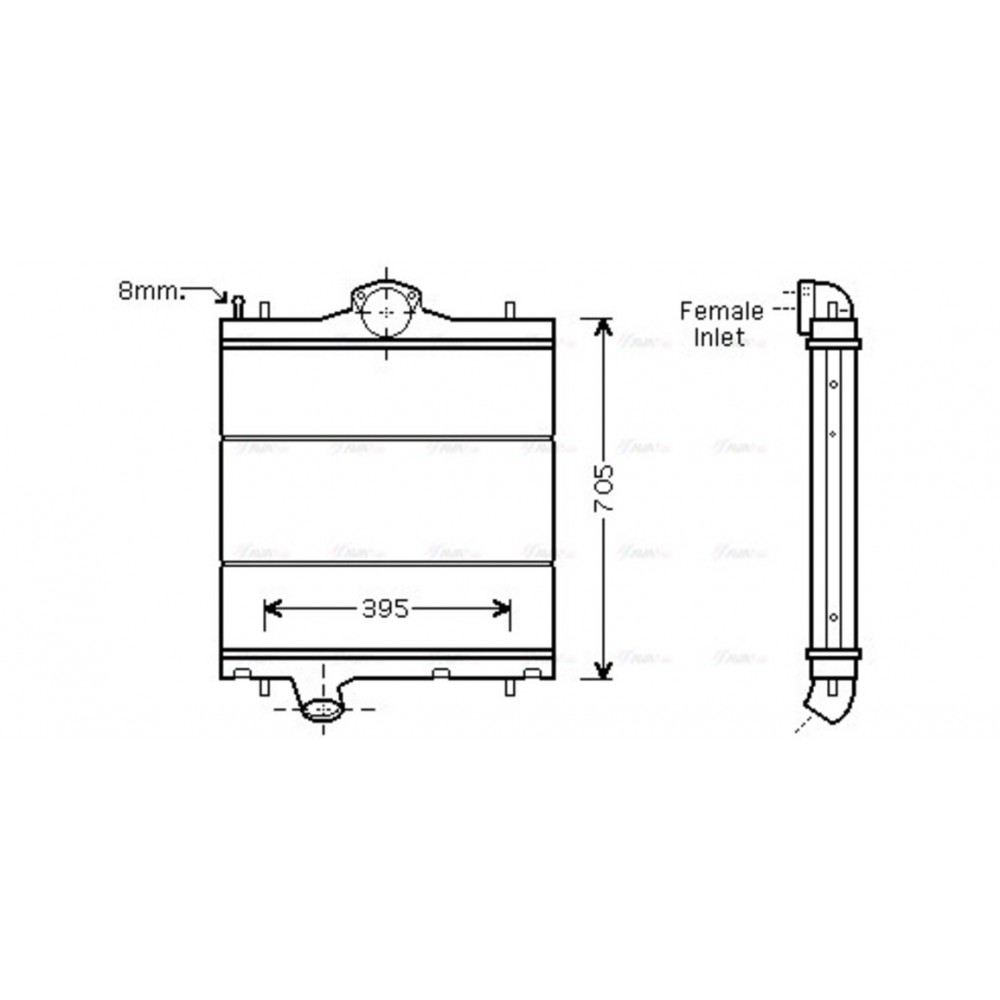 Image for AVA Cooling - Radiator