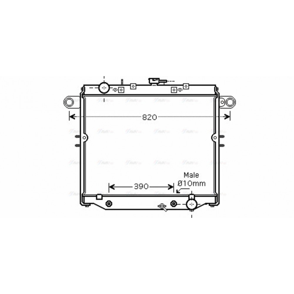 Image for AVA Cooling - Radiator