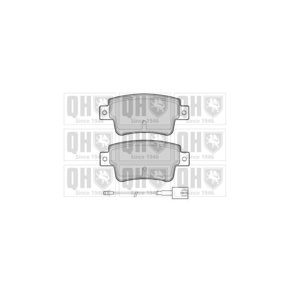 Image for QH BP1768 Brake Pad Set