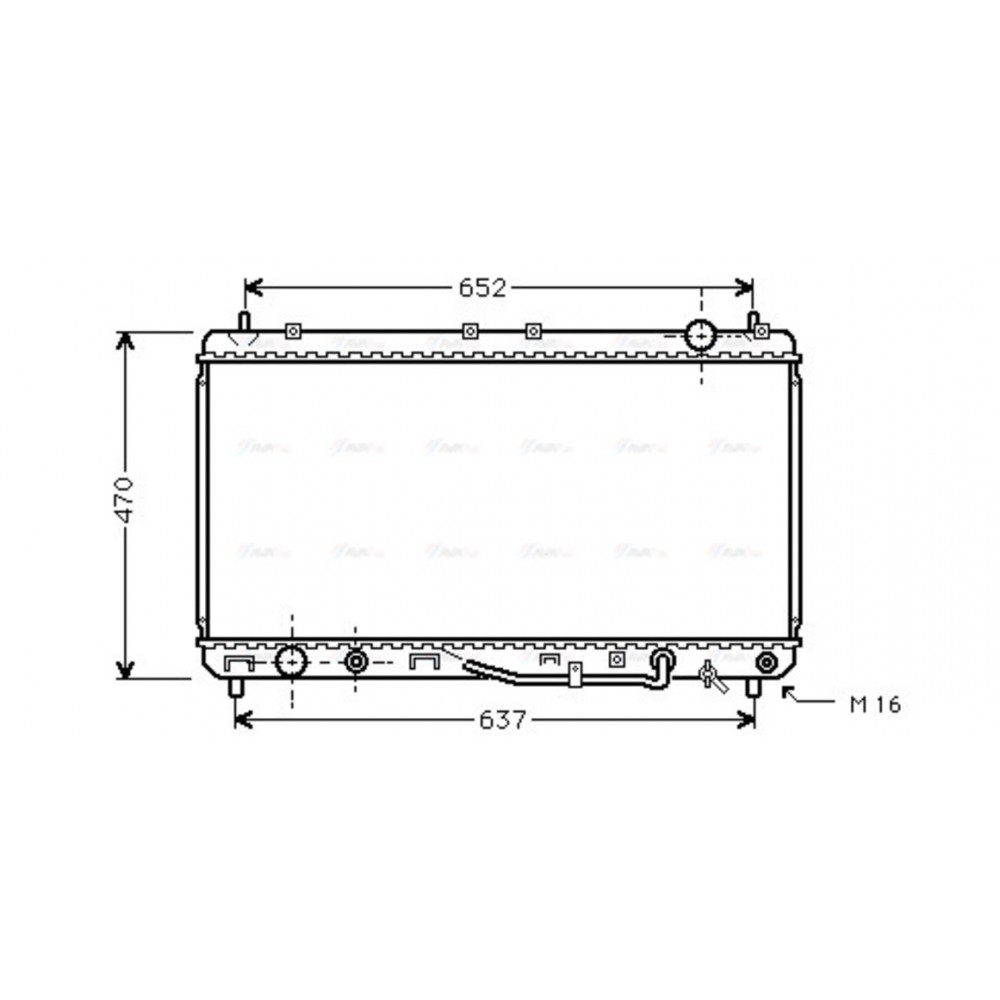 Image for AVA Cooling - Radiator