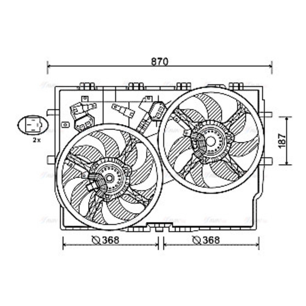 Image for AVA Cooling - Fan