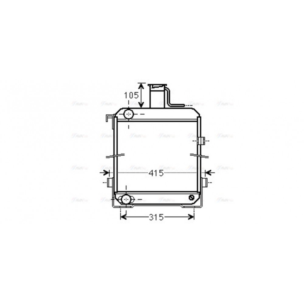 Image for AVA Cooling - Radiator