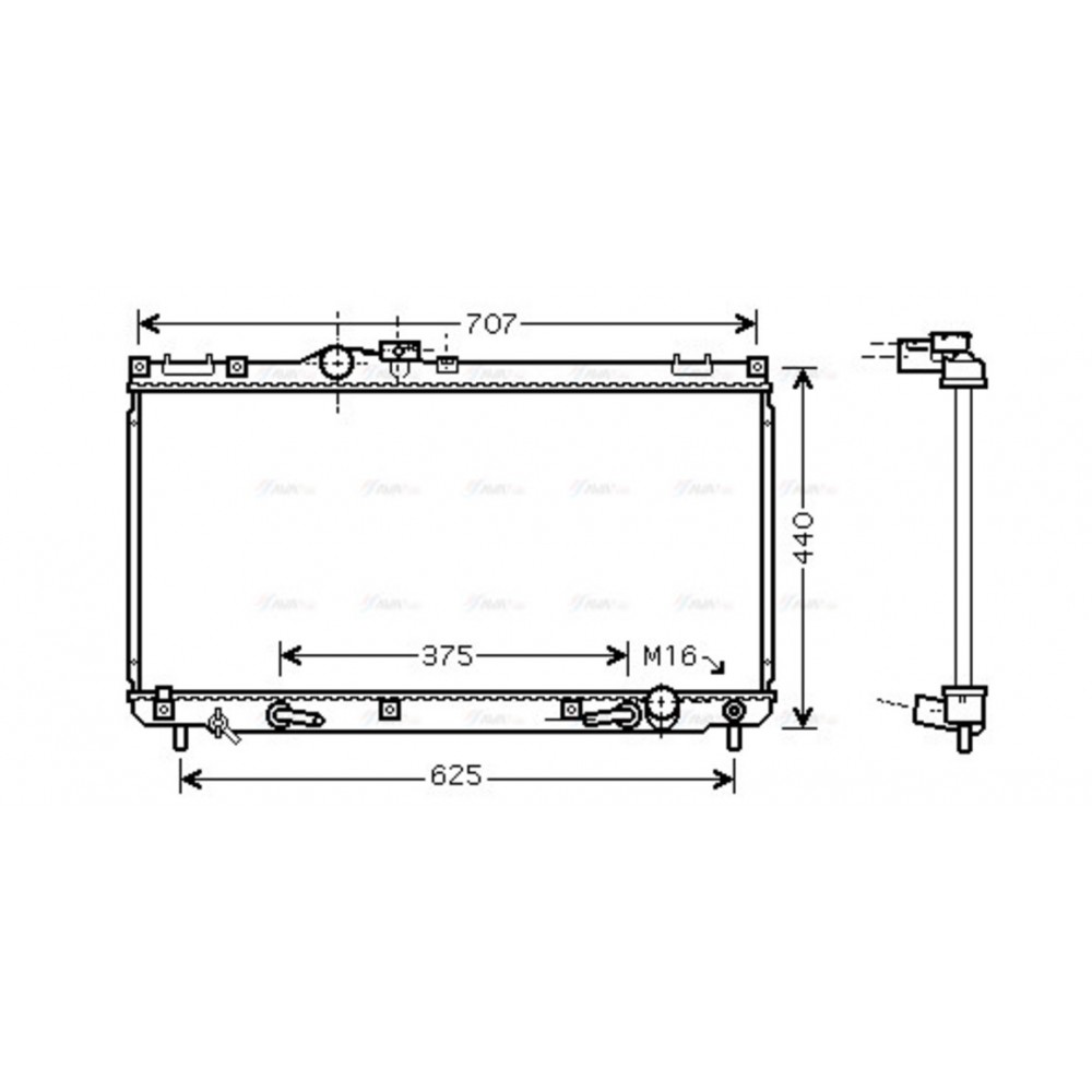 Image for AVA Cooling - Radiator