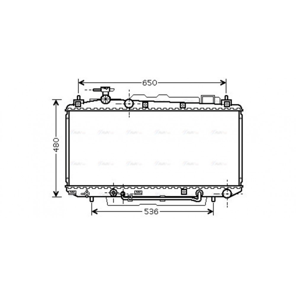 Image for AVA Cooling - Radiator