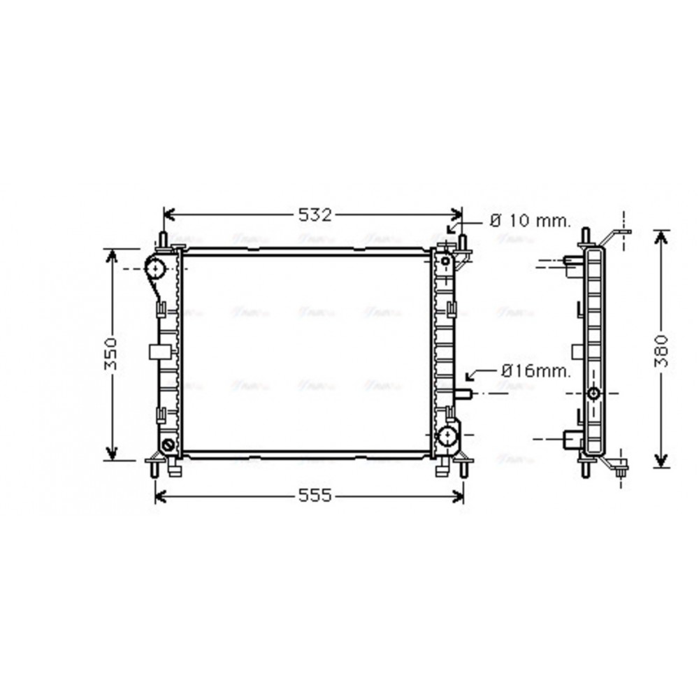 Image for AVA Cooling - Radiator