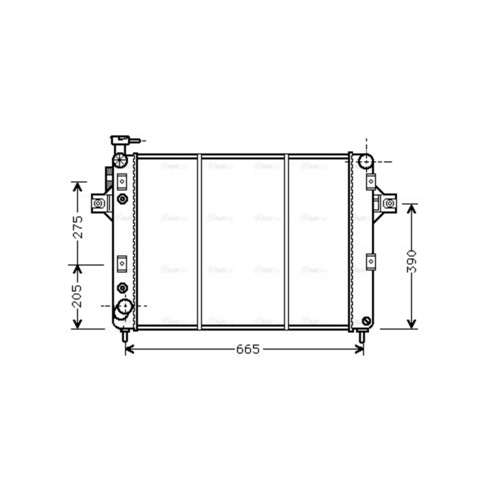 Image for AVA Cooling - Radiator