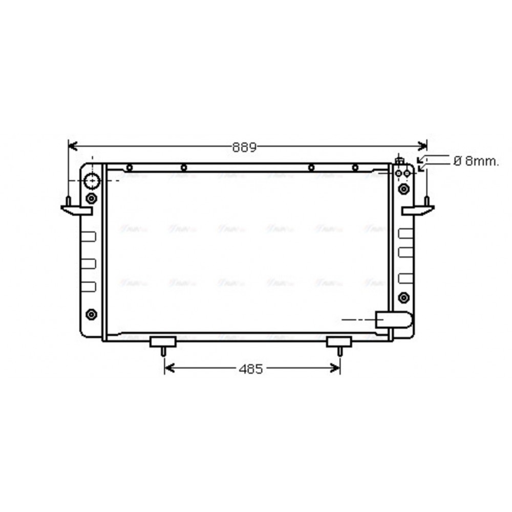 Image for AVA Cooling - Radiator