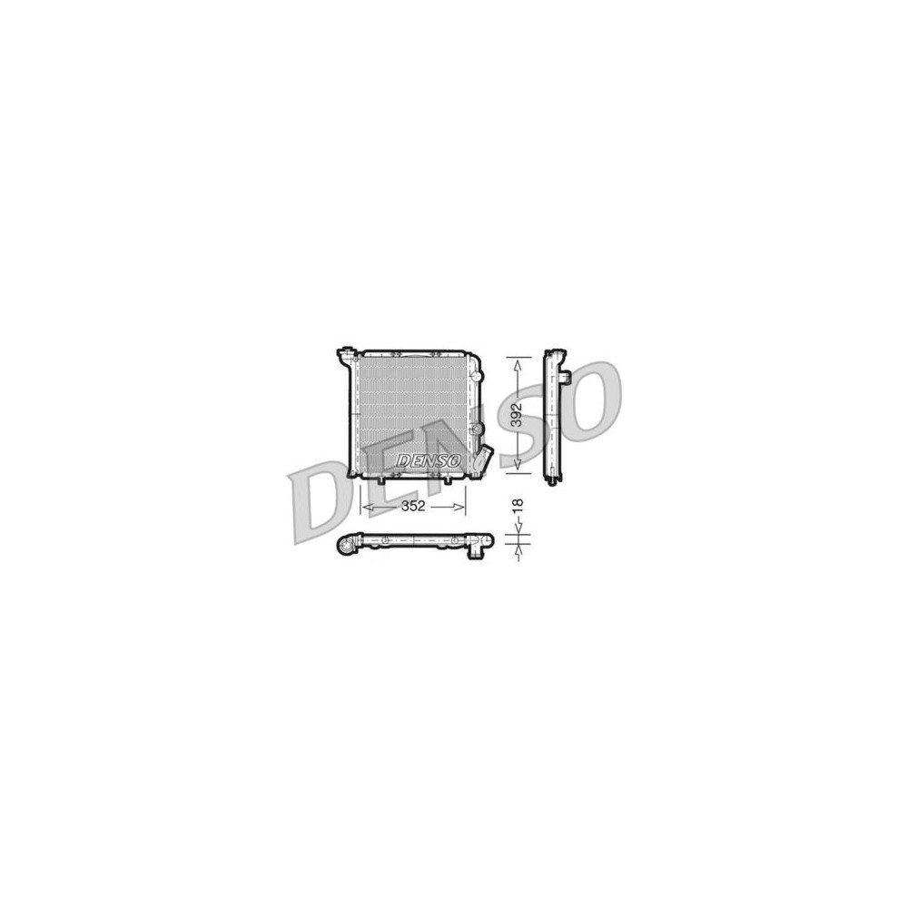 Image for Denso Radiator DRM23071