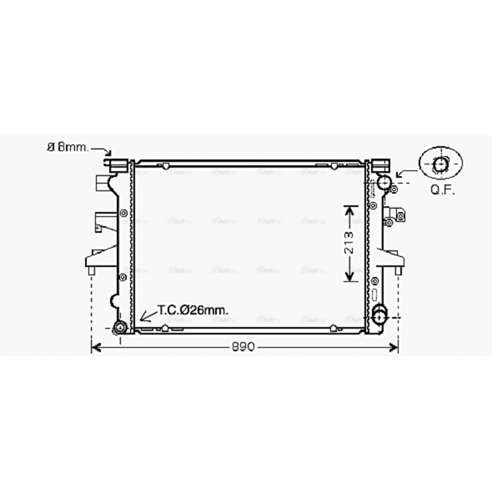 Image for AVA Cooling - Radiator