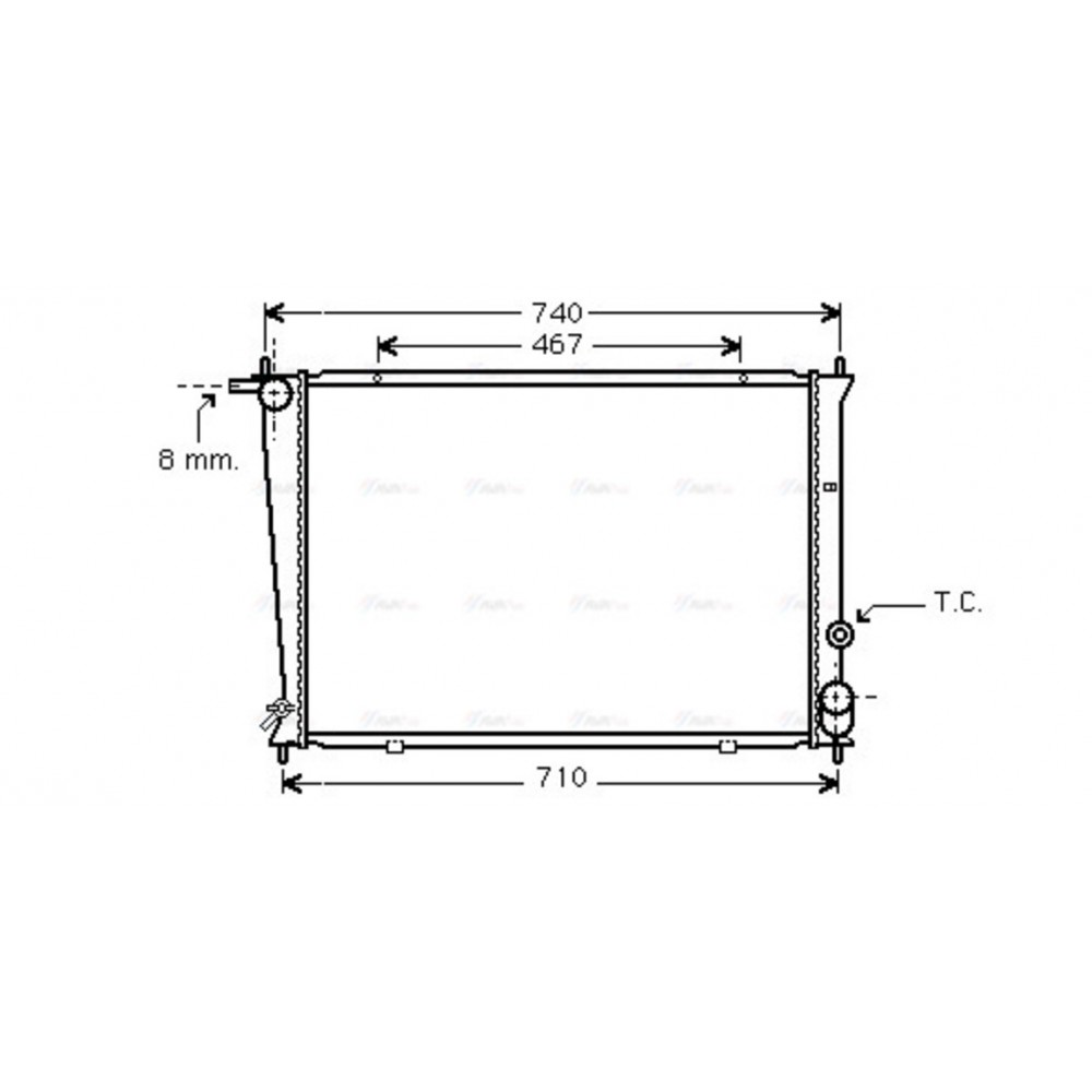 Image for AVA Cooling - Radiator