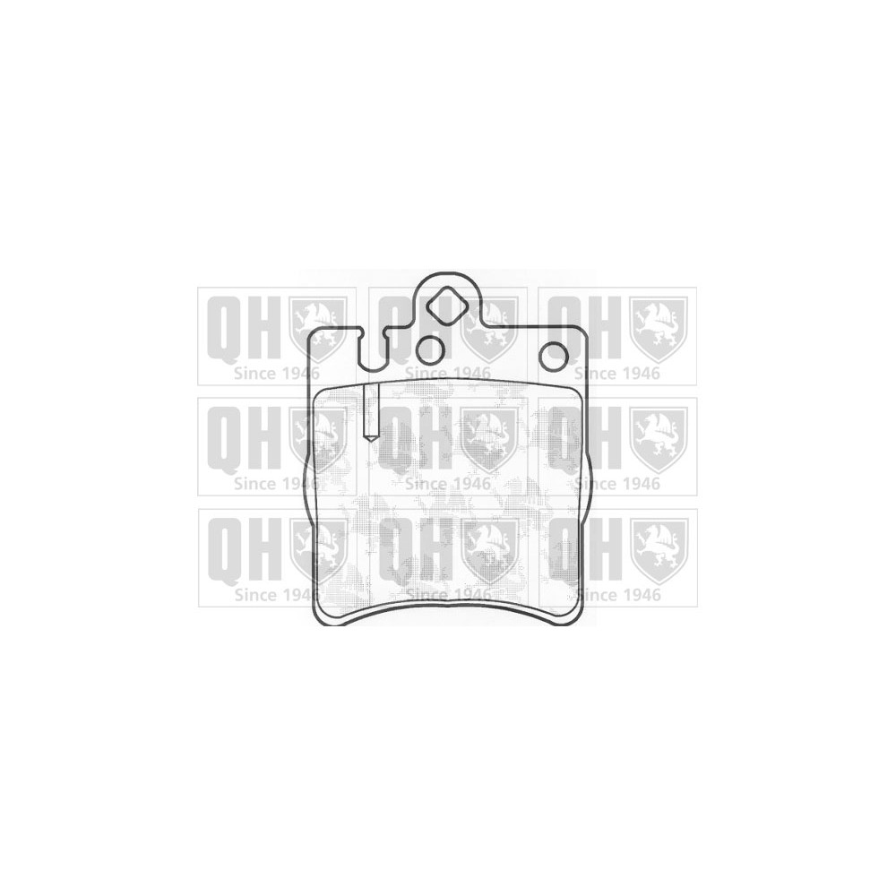 Image for QH BP1100 Brake Pad Set