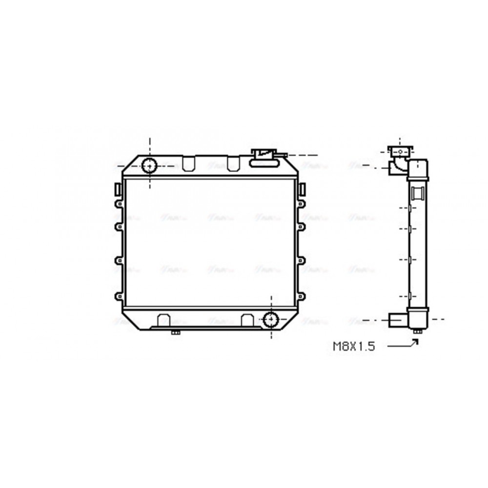 Image for AVA Cooling - Radiator