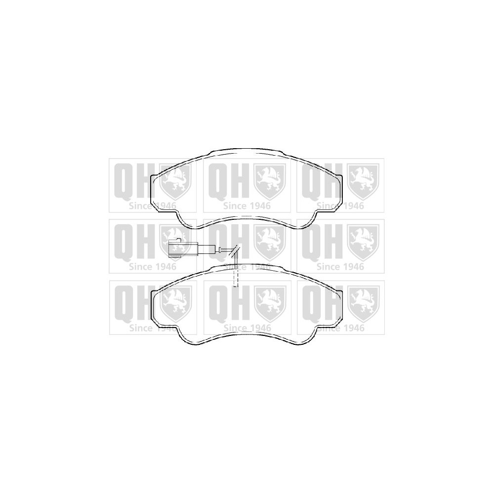 Image for QH BP1342 Brake Pad Set