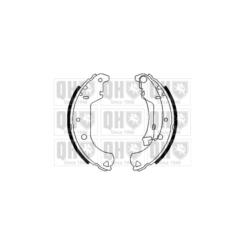 Image for QH BS1120 Brake Shoes