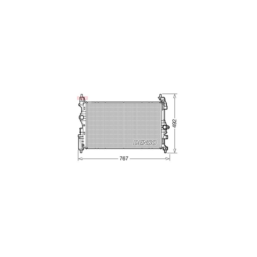 Image for Denso Radiator DRM20019