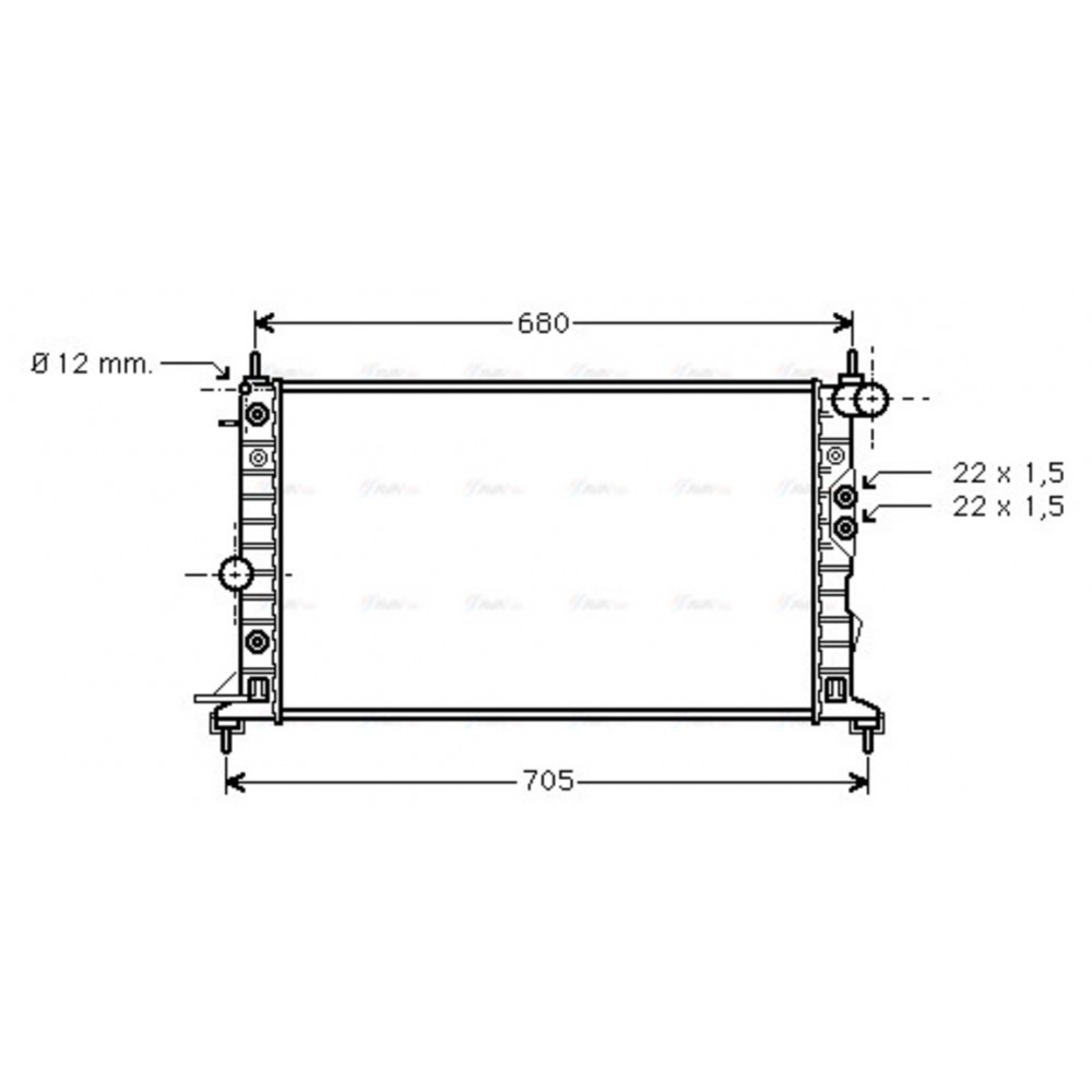 Image for AVA Cooling - Radiator