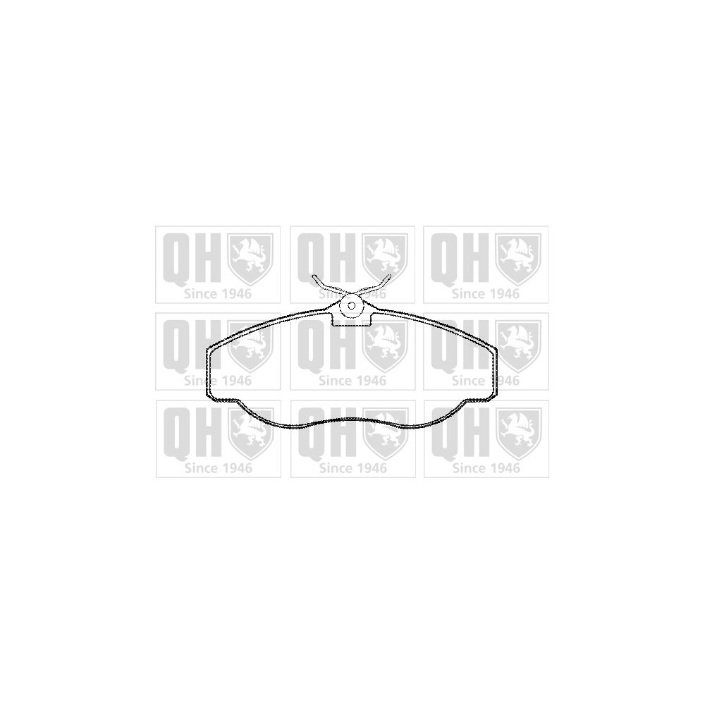 Image for QH BP959 Brake Pad Set