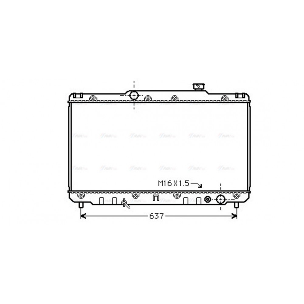 Image for AVA Cooling - Radiator