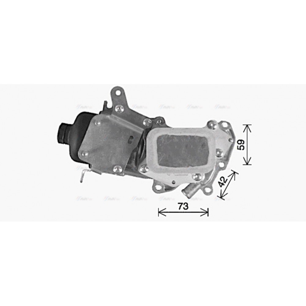 Image for AVA Cooling - Oil Cooler