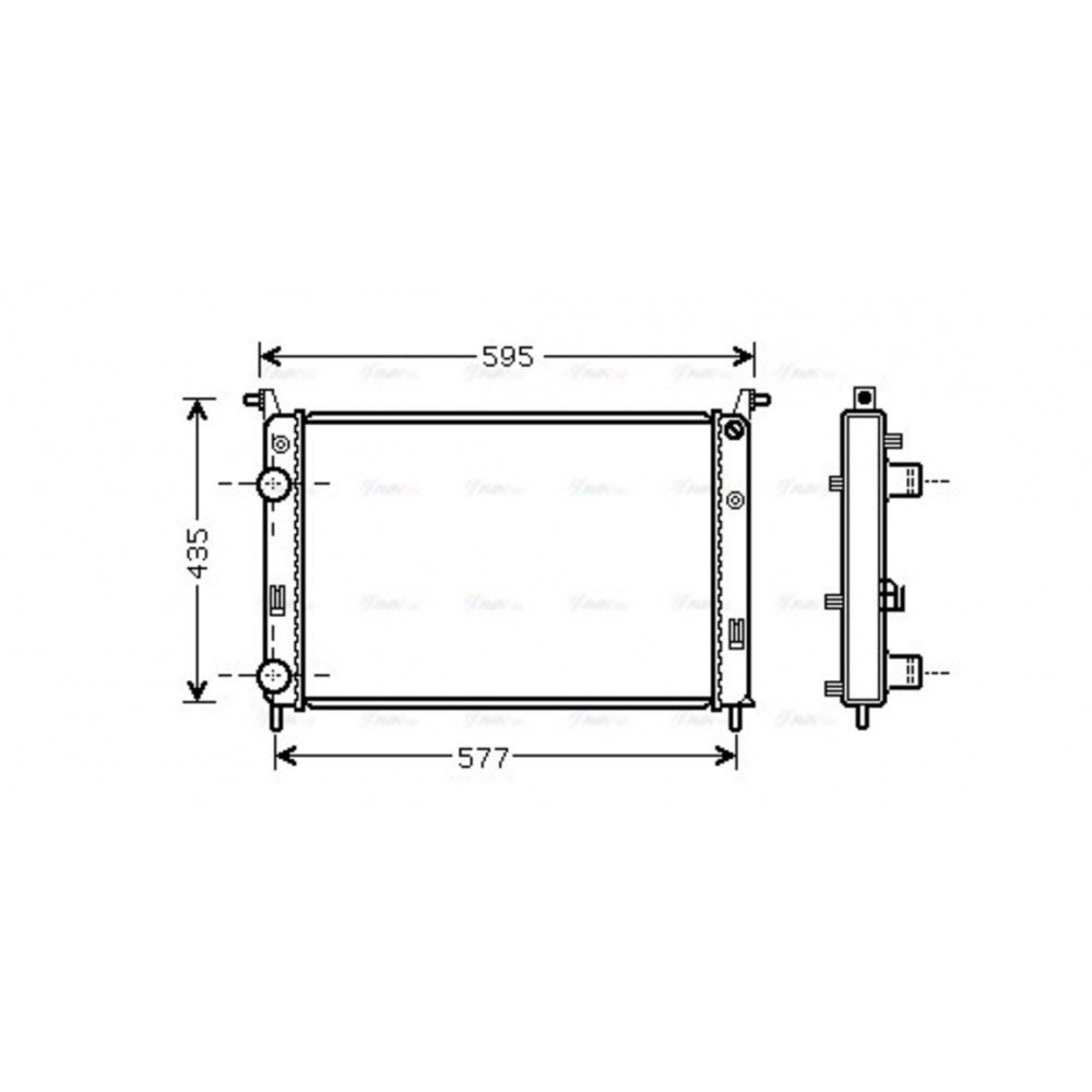 Image for AVA Cooling - Radiator