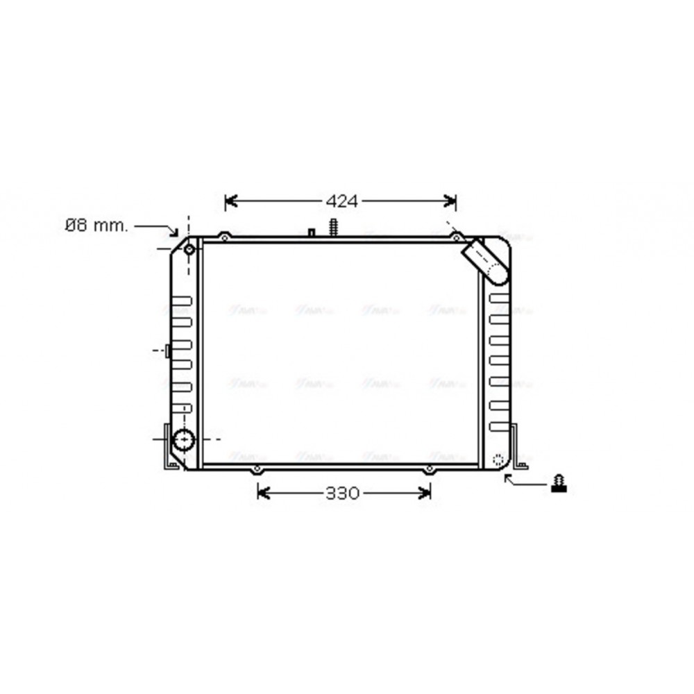 Image for AVA Cooling - Radiator