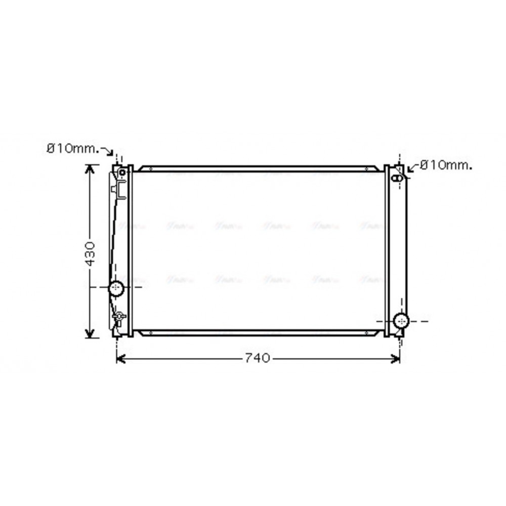 Image for AVA Cooling - Radiator