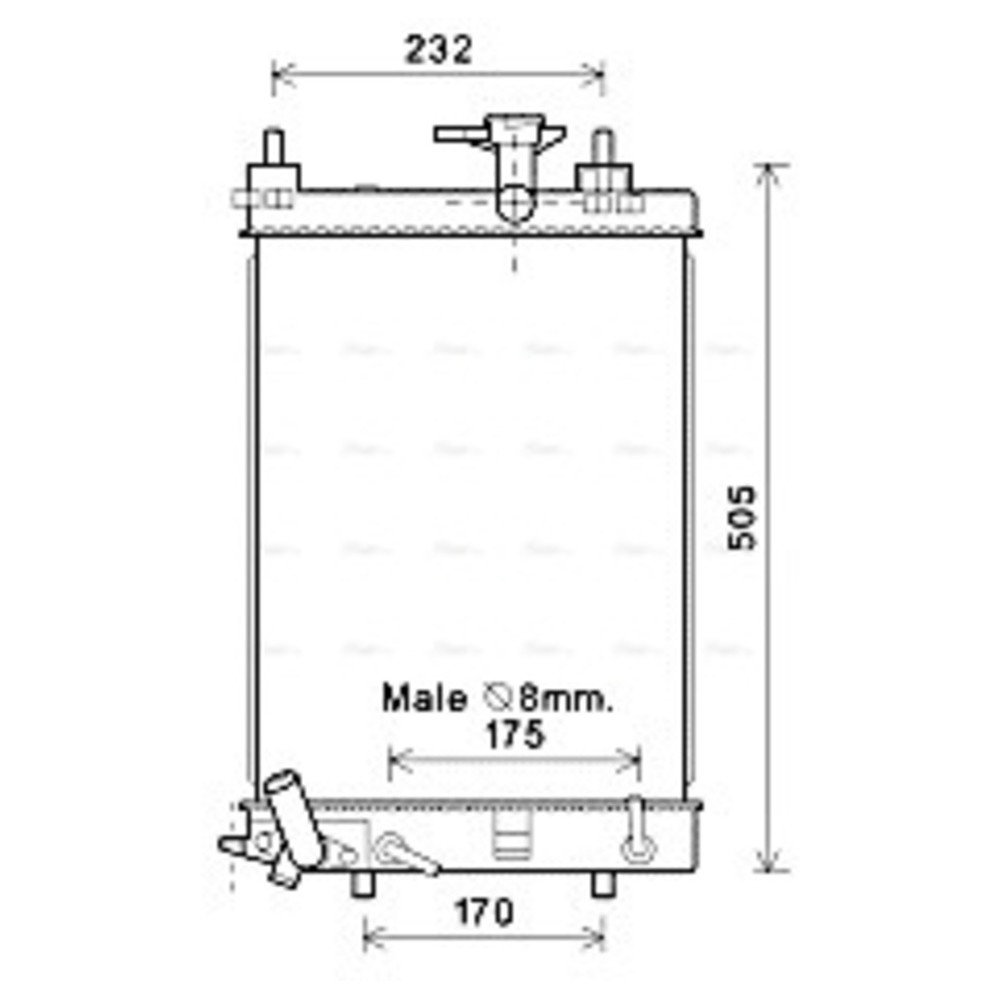 Image for AVA Cooling - Radiator