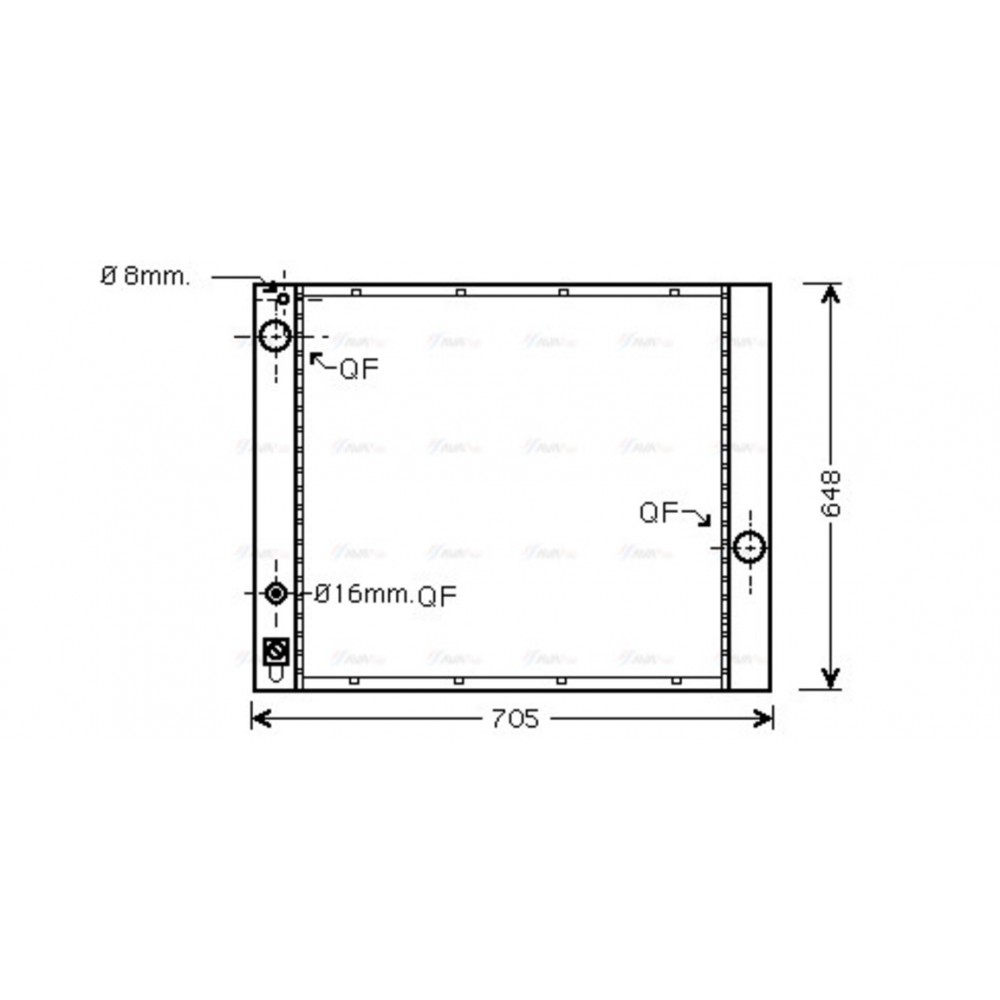 Image for AVA Cooling - Radiator