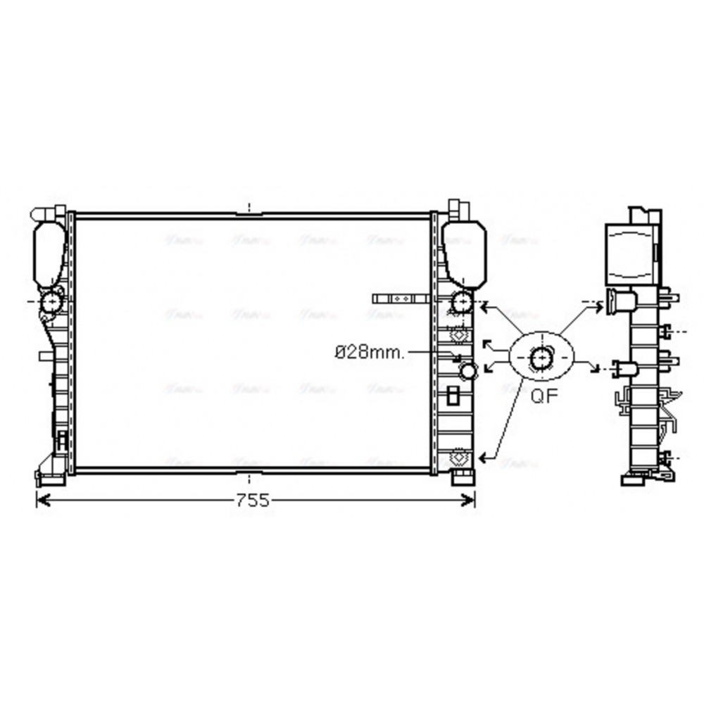 Image for AVA Cooling - Radiator