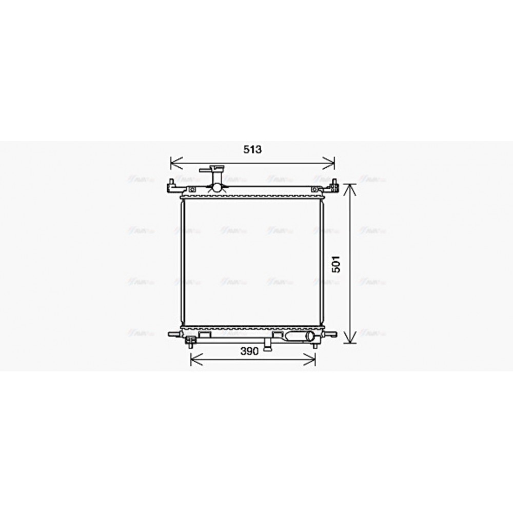 Image for AVA Cooling - Radiator