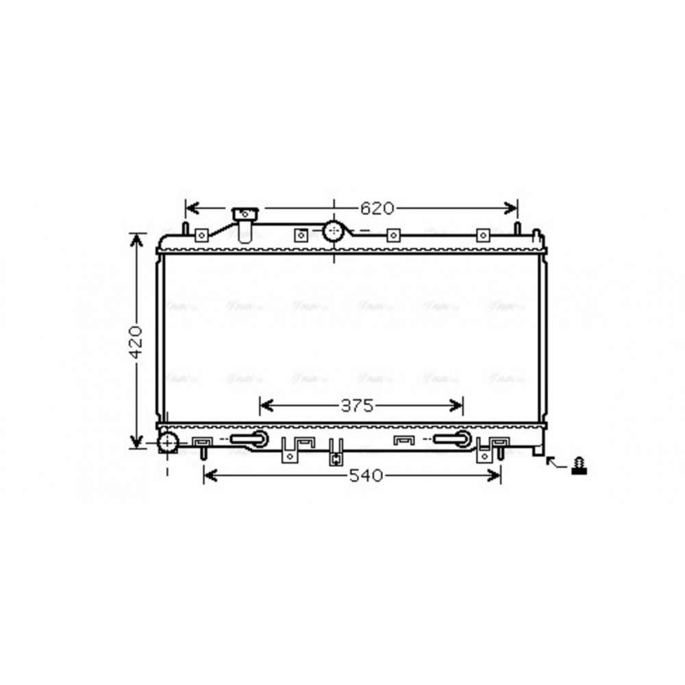 Image for AVA Cooling - Radiator