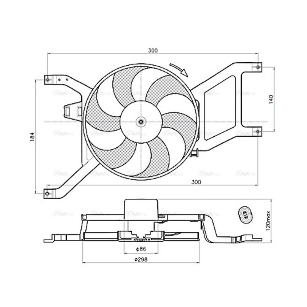 Image for AVA Cooling - Fan