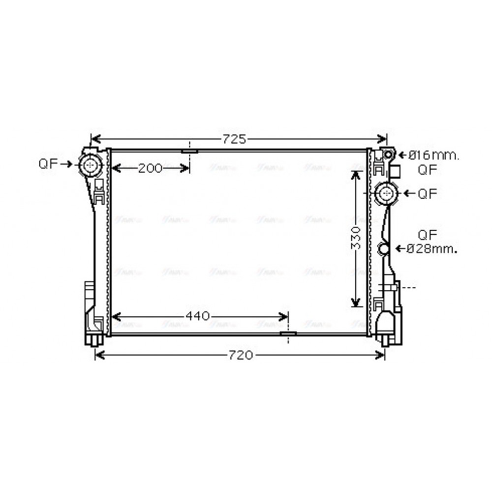 Image for AVA Cooling - Radiator