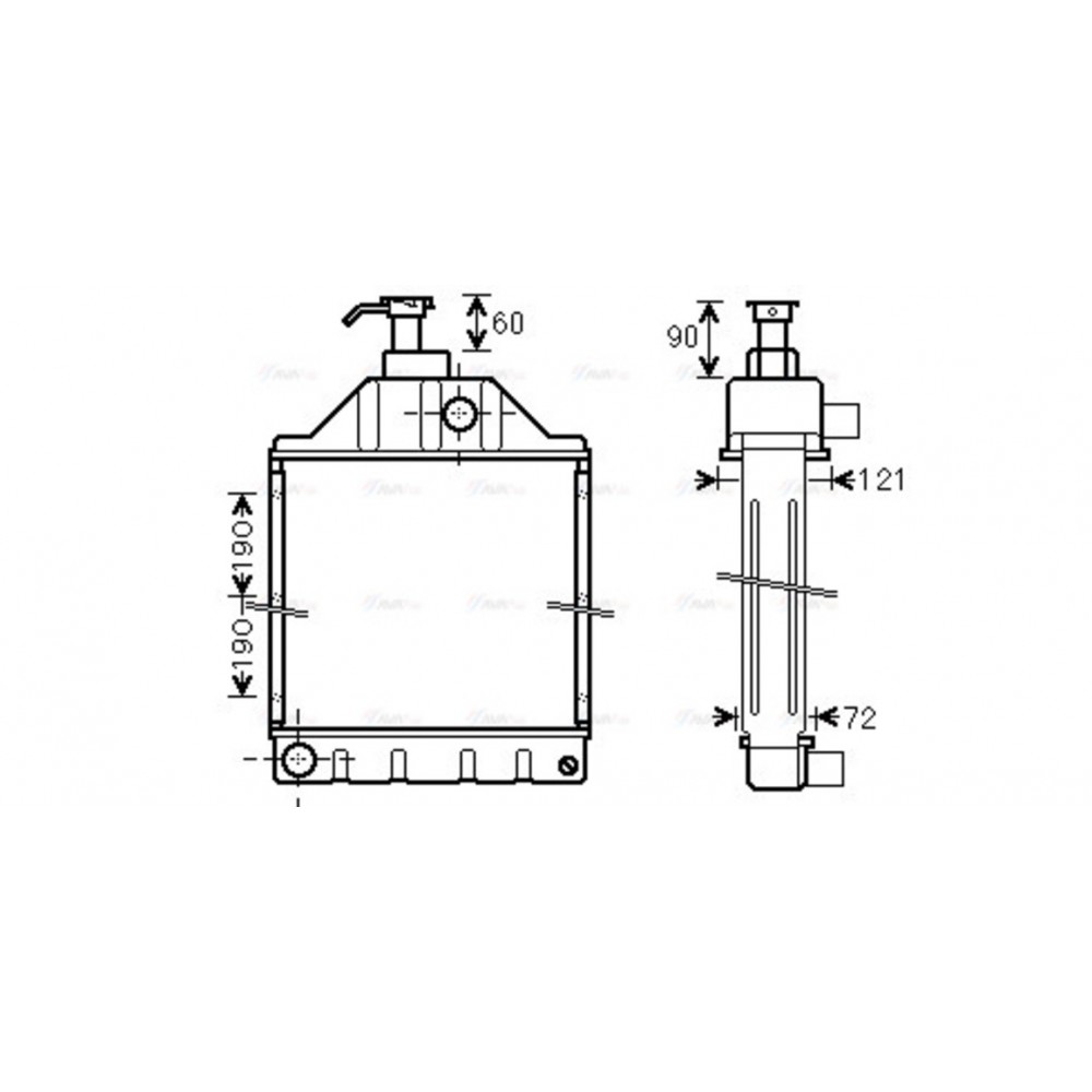 Image for AVA Cooling - Radiator