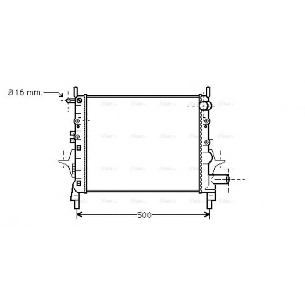 Image for AVA Cooling - Radiator