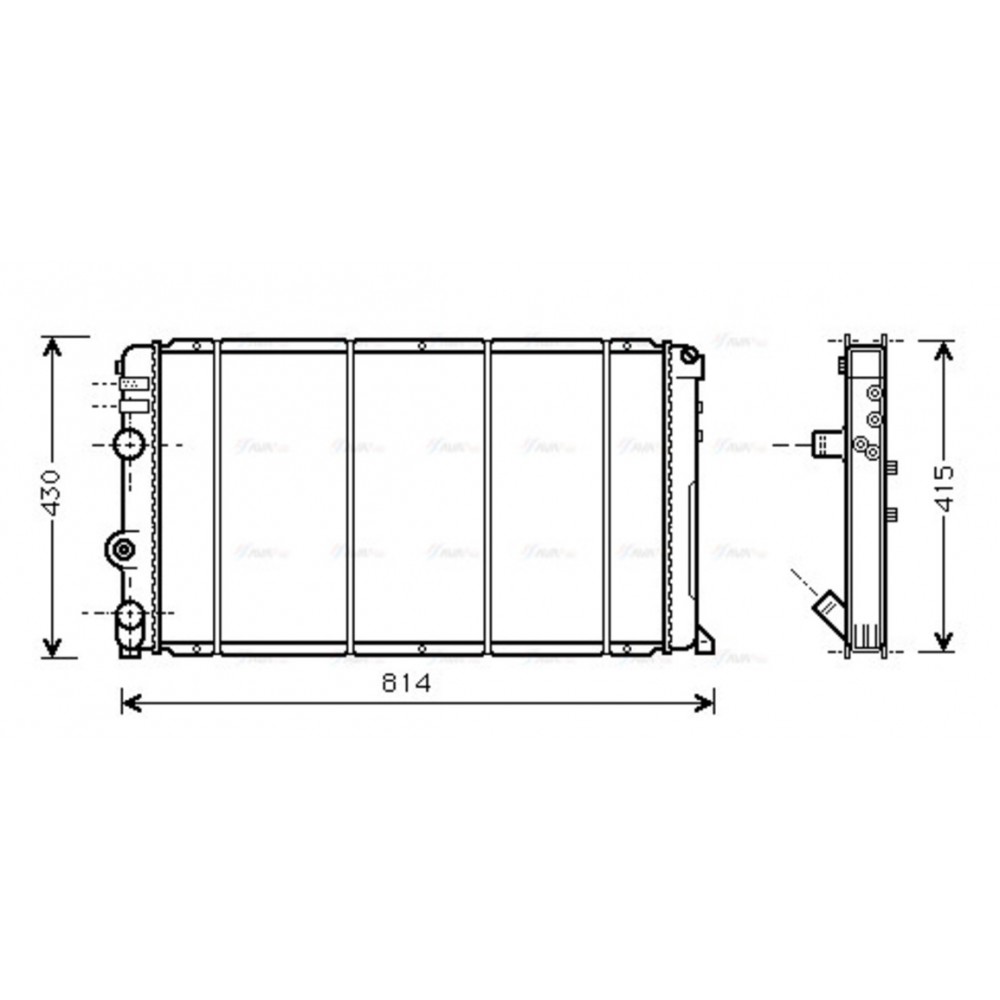 Image for AVA Cooling - Radiator