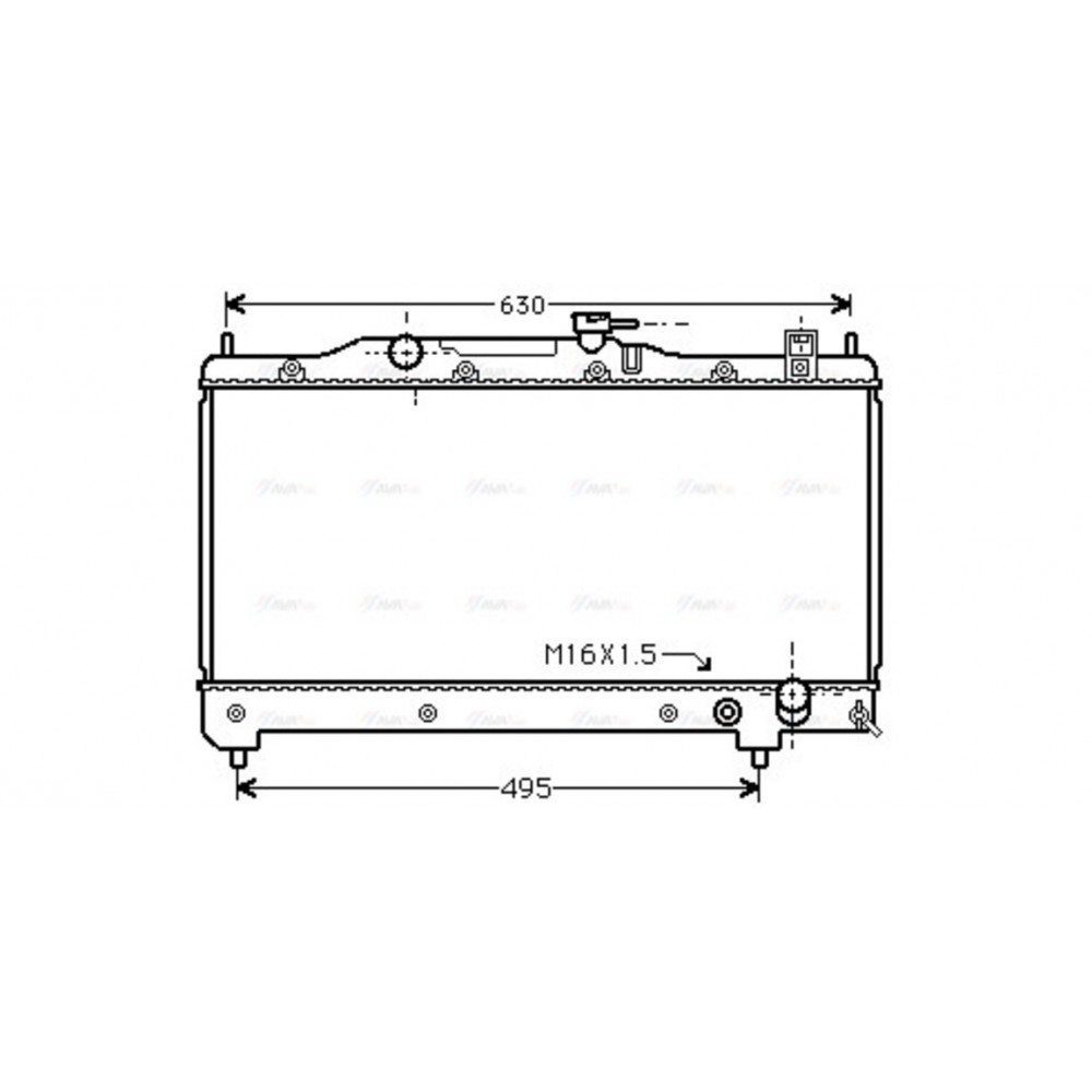 Image for AVA Cooling - Radiator